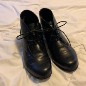 Women’s Black Tie Booties